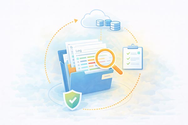 ログ保全のイメージ