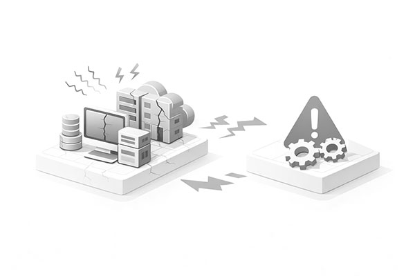 古いシステムの課題イメージ