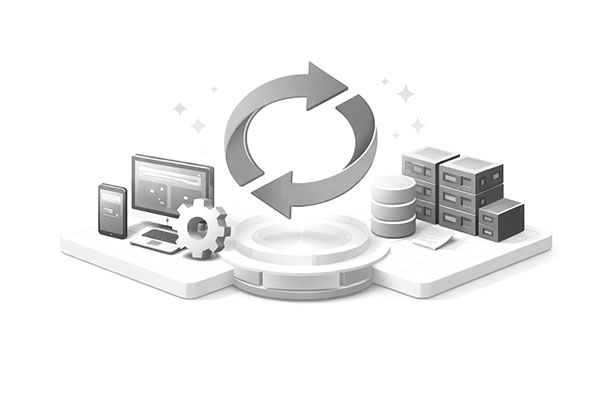 アプリと基盤の刷新イメージ