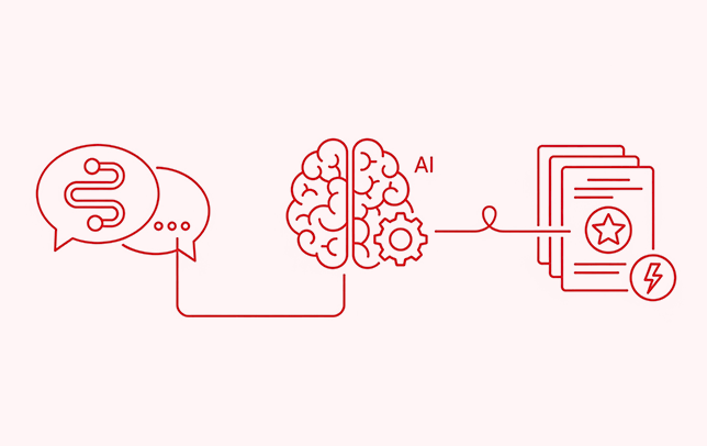 プロンプトエンジニアリングを示すアイコン
